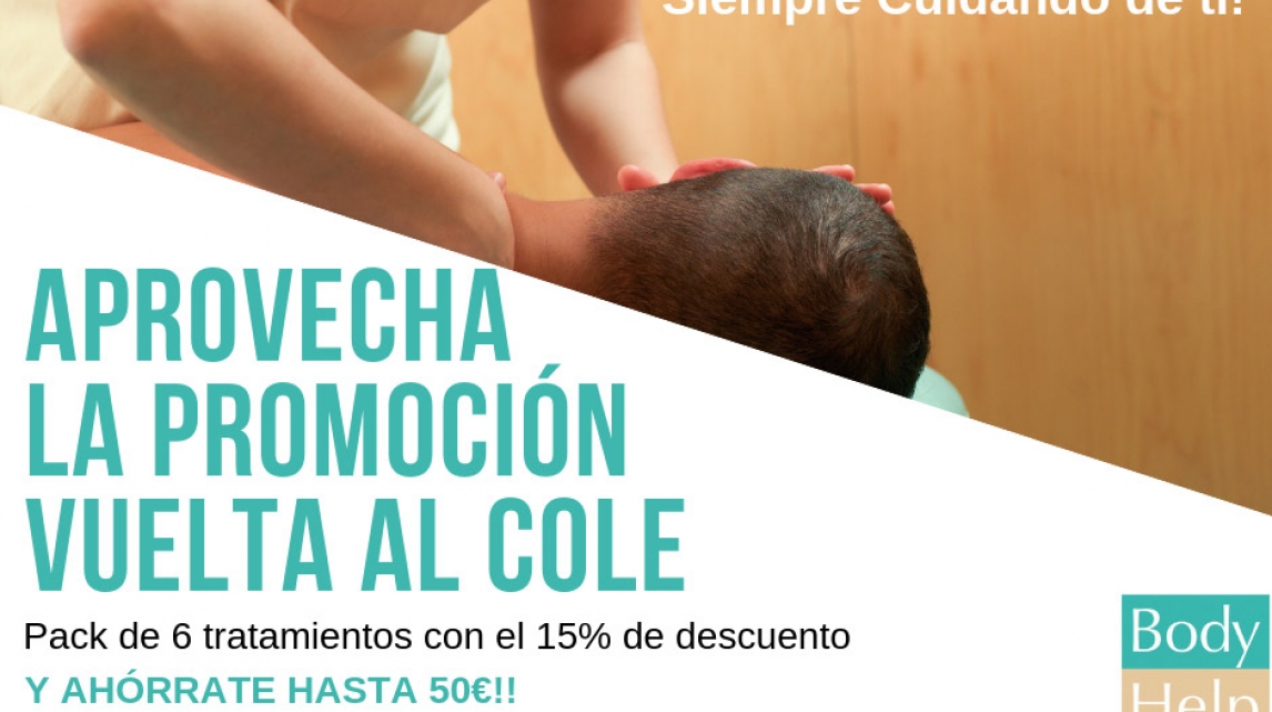 Promoción Octubre Vuelta al Cole 2018.
